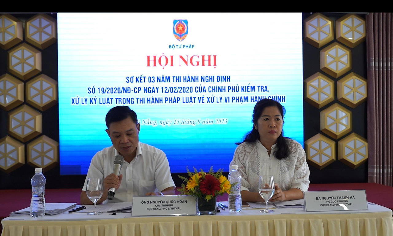 Sơ kết 3 năm thi hành Nghị định về kiểm tra, xử lý kỷ luật trong thi hành pháp luật về xử lý vi phạm hành chính