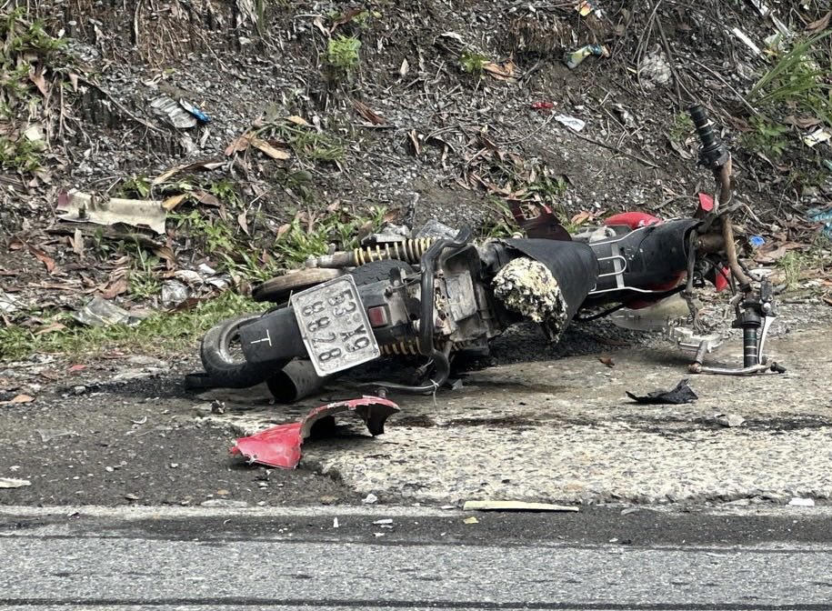 Tai nạn liên hoàn trên đường tránh nam Hải Vân khiến 3 người bị thương