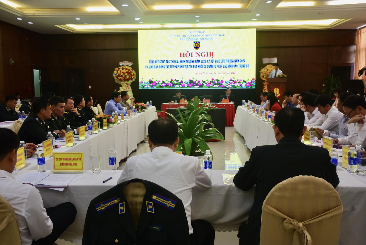 Các Cơ quan tư pháp khu vực Bắc Trung bộ góp phần tích cực vào sự phát triển kinh tế - xã hội địa phương