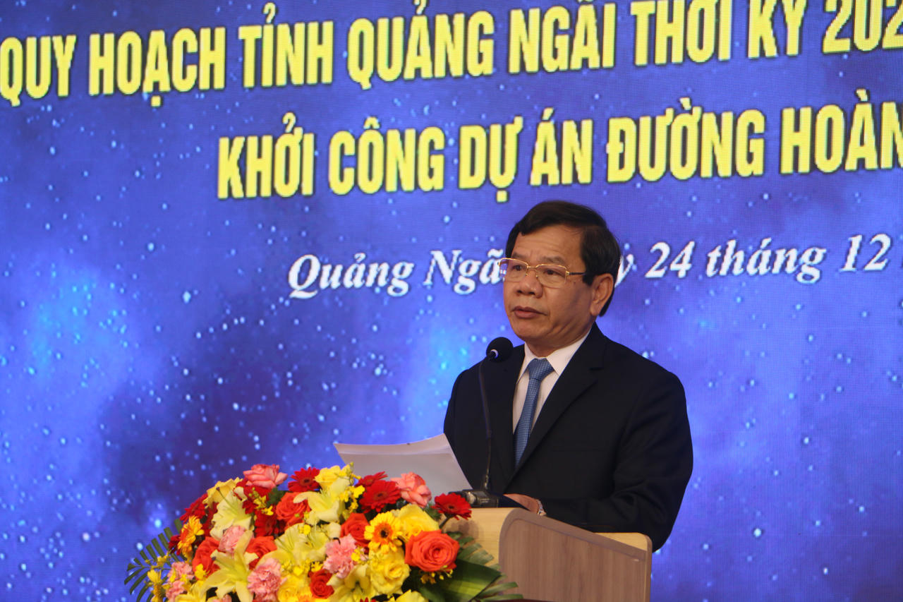 Phó Thủ tướng Trần Hồng Hà: Quy hoạch tạo xung lực mới để tỉnh Quảng Ngãi tăng tốc phát triển