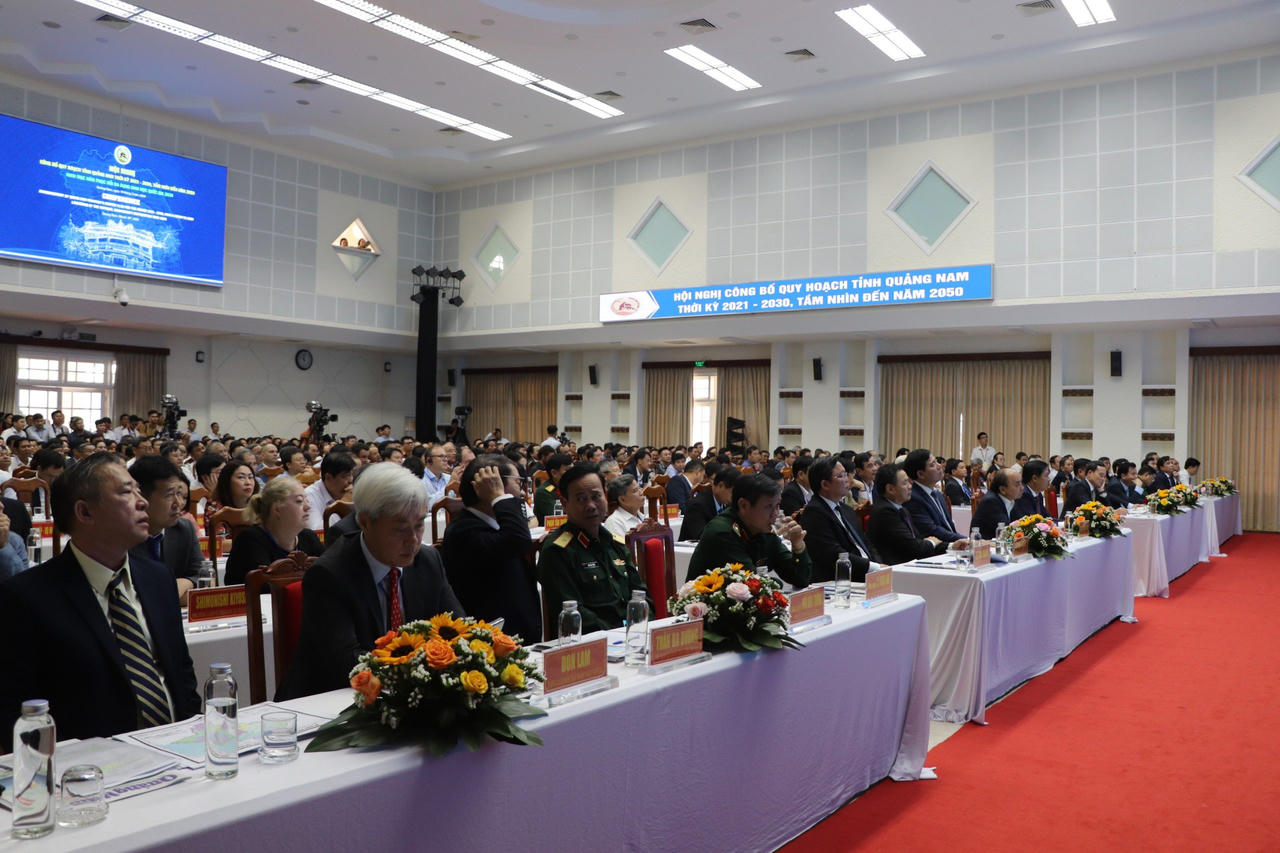 Phó Thủ tướng Trần Lưu Quang: Quảng Nam có thể là trung tâm kết nối vùng trong tương lai