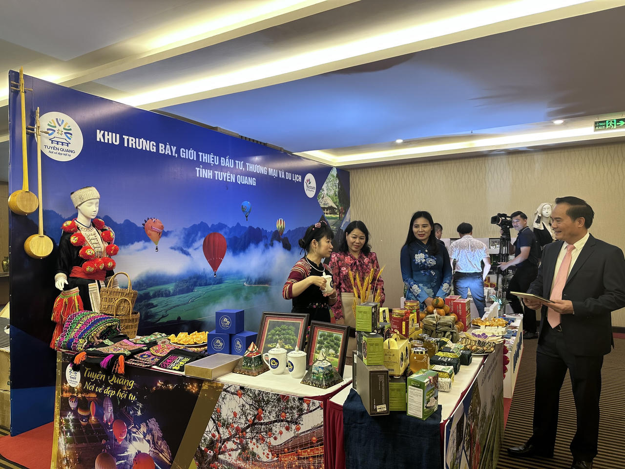 Tuyên Quang đến Đà Nẵng giới thiệu chương trình Năm du lịch và Lễ hội Khinh khí cầu quốc tế