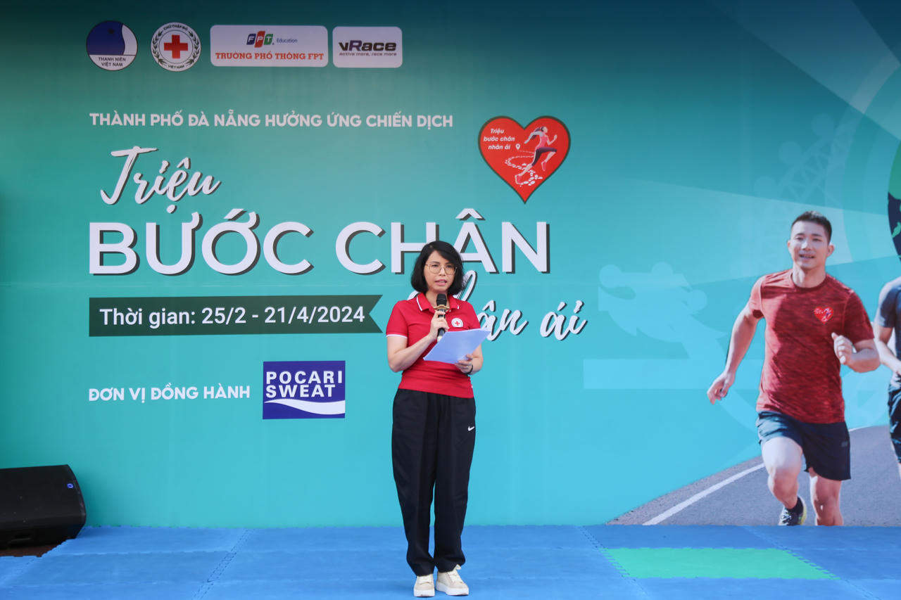 1.000 người dân Đà Nẵng hưởng ứng chiến dịch 'Triệu bước chân nhân ái'