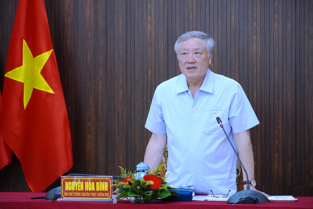 Phó Thủ tướng Thường trực làm việc với 5 tỉnh, thành miền Trung về giải ngân vốn đầu tư công