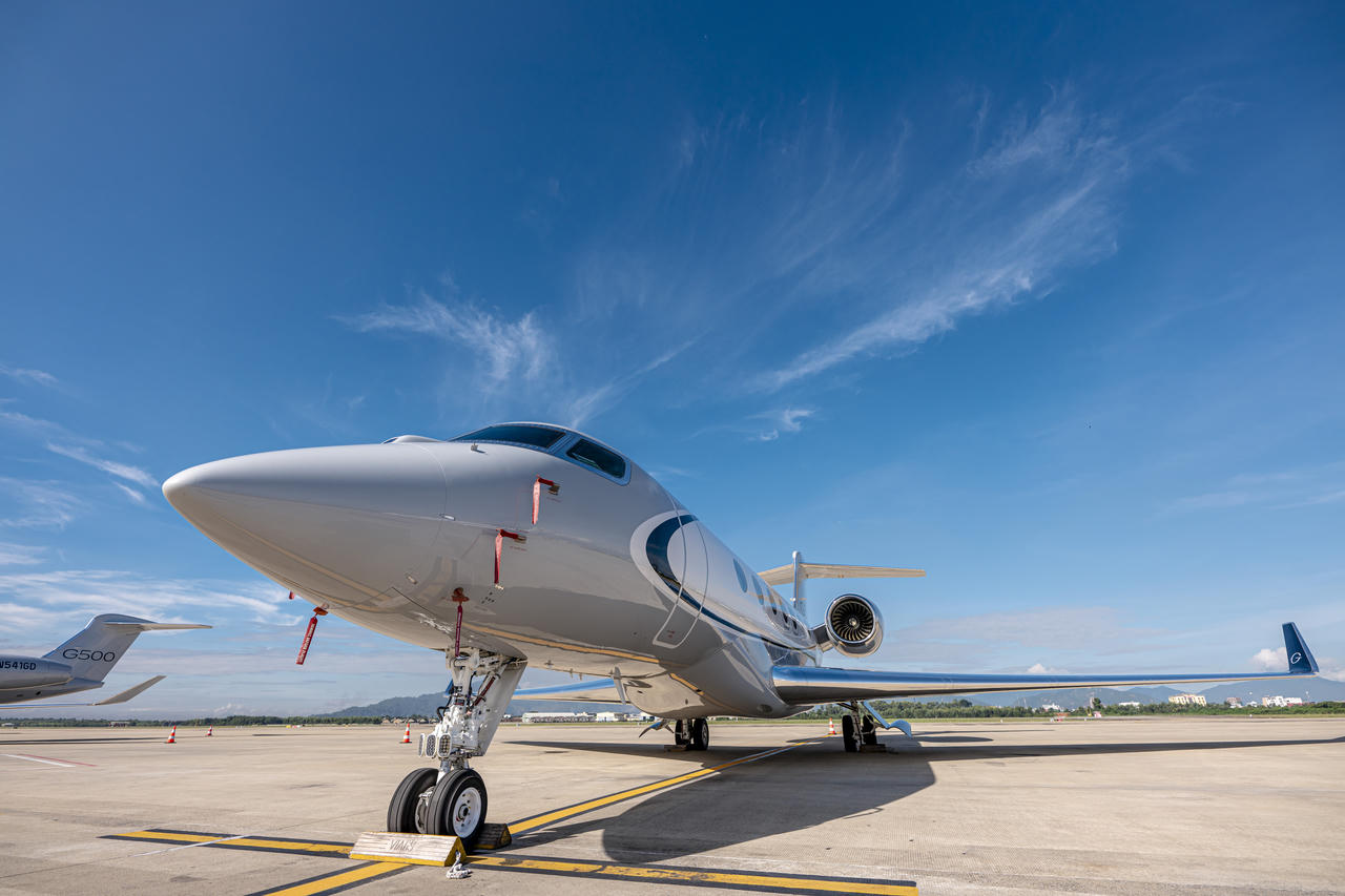 Khám phá 5 siêu phẩm máy bay Gulfstream vừa xuất hiện tại Đà Nẵng 