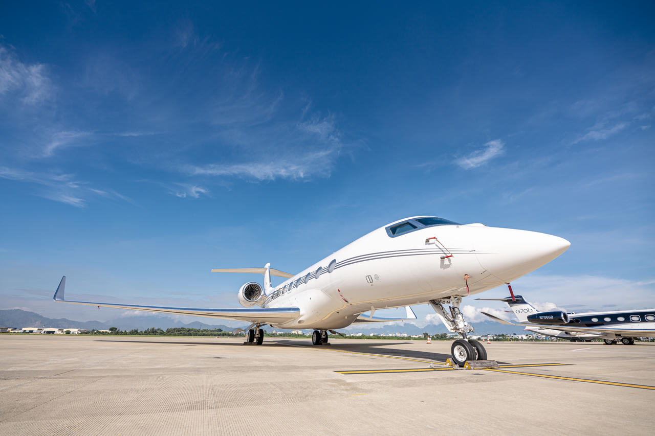 Khám phá 5 siêu phẩm máy bay Gulfstream vừa xuất hiện tại Đà Nẵng 