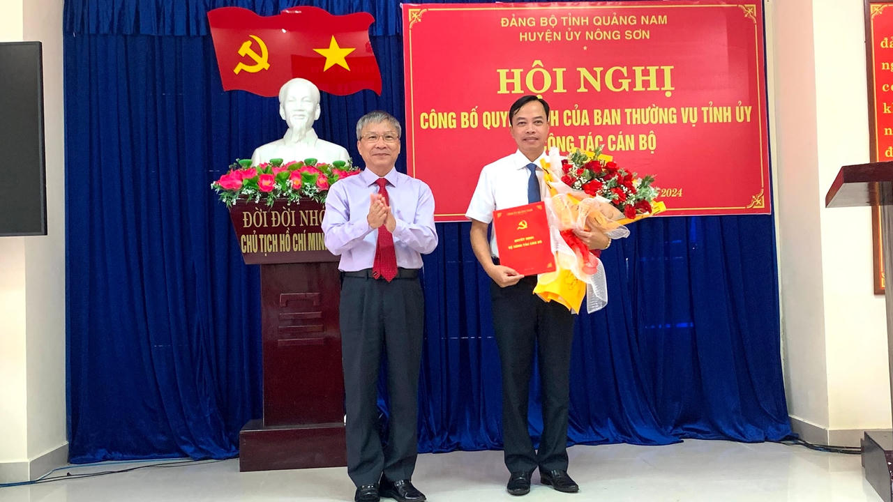 Quảng Nam có tân Chánh văn phòng Tỉnh ủy