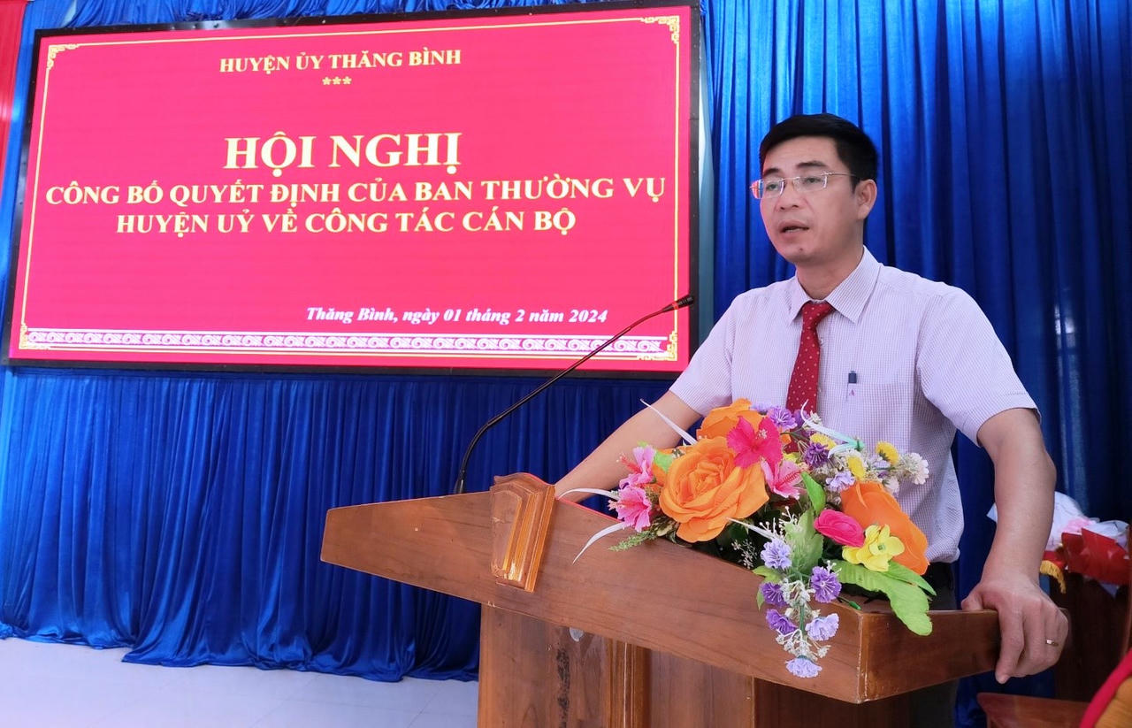 Sở Thông tin và Truyền thông tỉnh Quảng Nam có tân giám đốc 