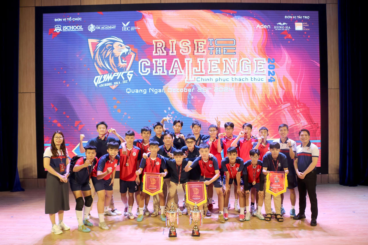 Sôi động giải thể thao liên hệ thống trường iSchool, UKA và IEC Olympics 2024