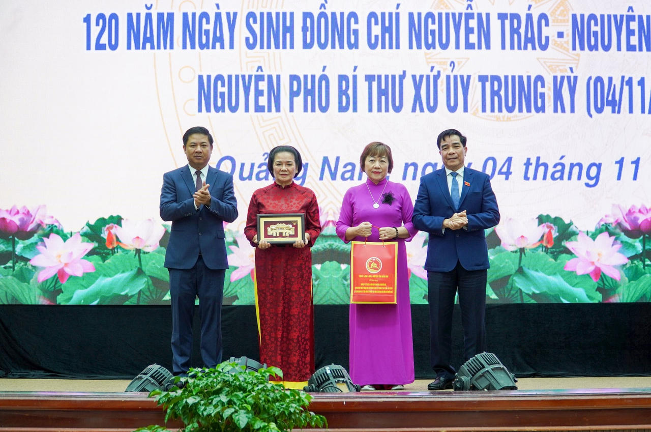 Quảng Nam tổ chức lễ kỷ niệm 120 năm ngày sinh đồng chí Nguyễn Trác