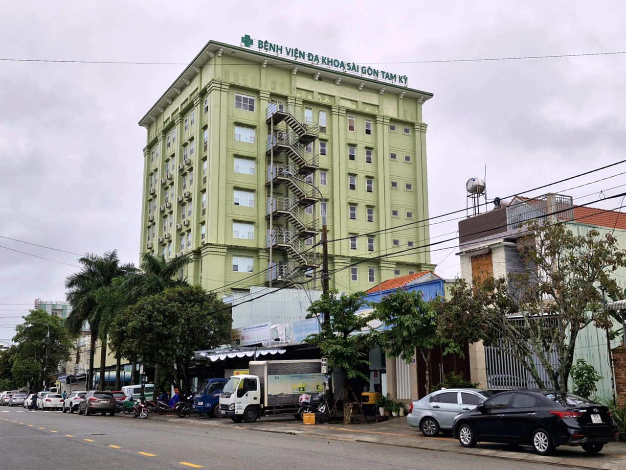 Nước thải bệnh viện Sài Gòn Tam Kỳ có vi khuẩn coliform vượt 480 lần