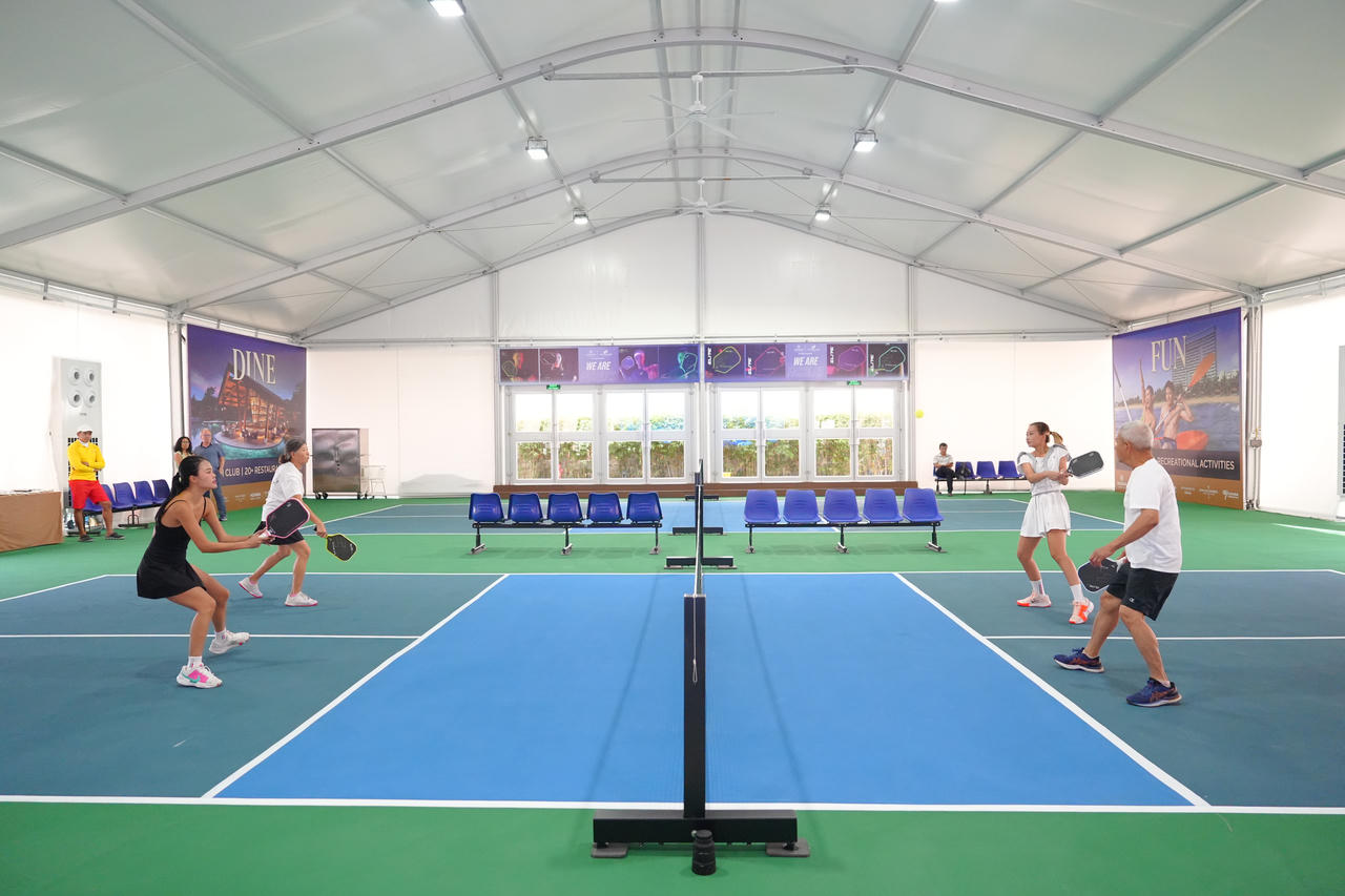 Hoiana khai trương hệ thống 8 sân Pickleball đạt chuẩn quốc tế