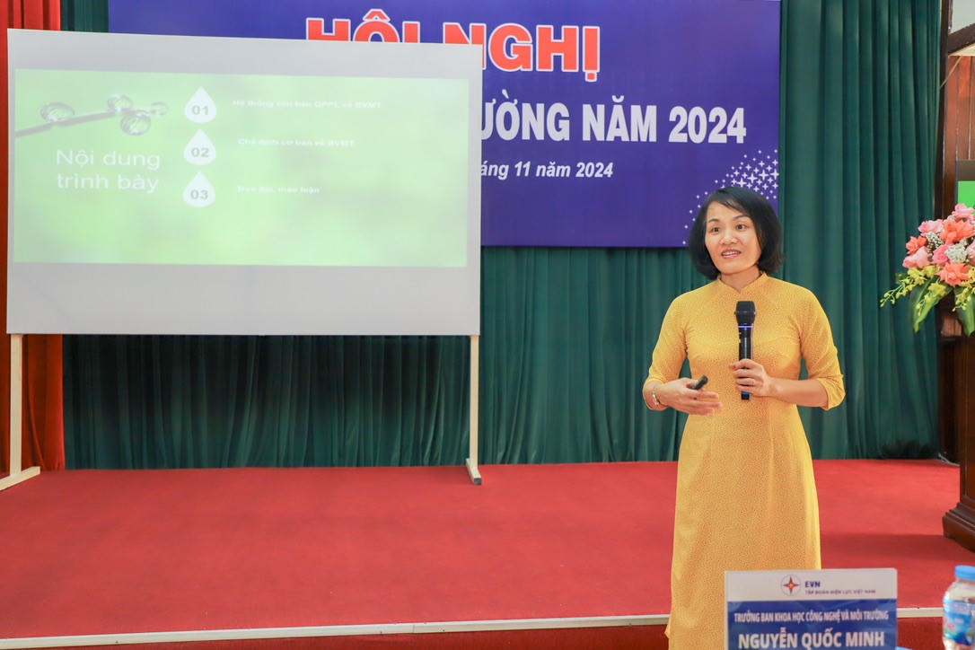 Hội nghị Tập huấn Môi trường 2024: EVNGENCO2 khẳng định quyết tâm bảo vệ môi trường