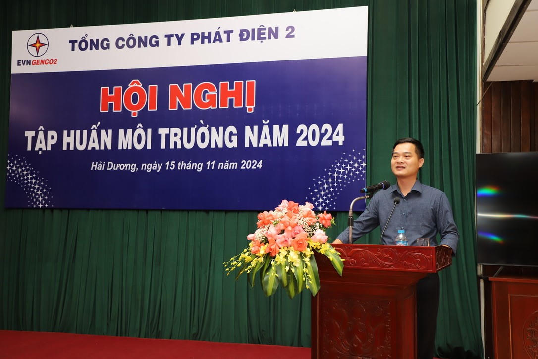 Hội nghị Tập huấn Môi trường 2024: EVNGENCO2 khẳng định quyết tâm bảo vệ môi trường