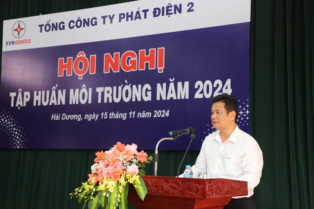 Hội nghị Tập huấn Môi trường 2024: EVNGENCO2 khẳng định quyết tâm bảo vệ môi trường