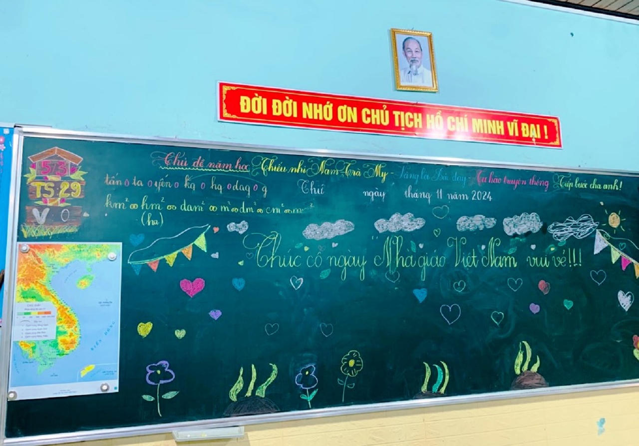 Xúc động với món quà đặc biệt “bông hoa gà” tặng thầy dịp 20/11