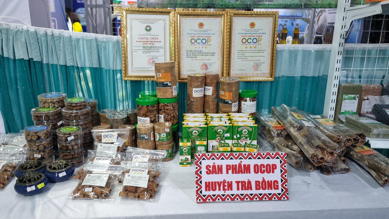 Quảng Ngãi phát triển sản phẩm OCOP từ tiềm năng, lợi thế vùng miền