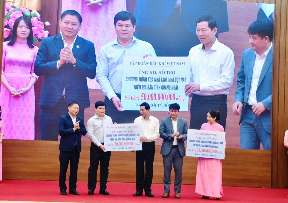 Quảng Ngãi cùng chung tay xóa nhà tạm, nhà dột nát cho người dân