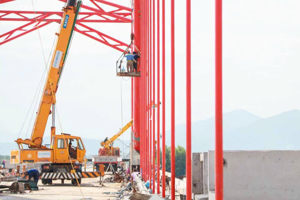 Đẩy mạnh tiến độ thi công cầu Trà Khúc 3, thông xe vào cuối năm