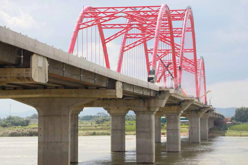 Đẩy mạnh tiến độ thi công cầu Trà Khúc 3, thông xe vào cuối năm