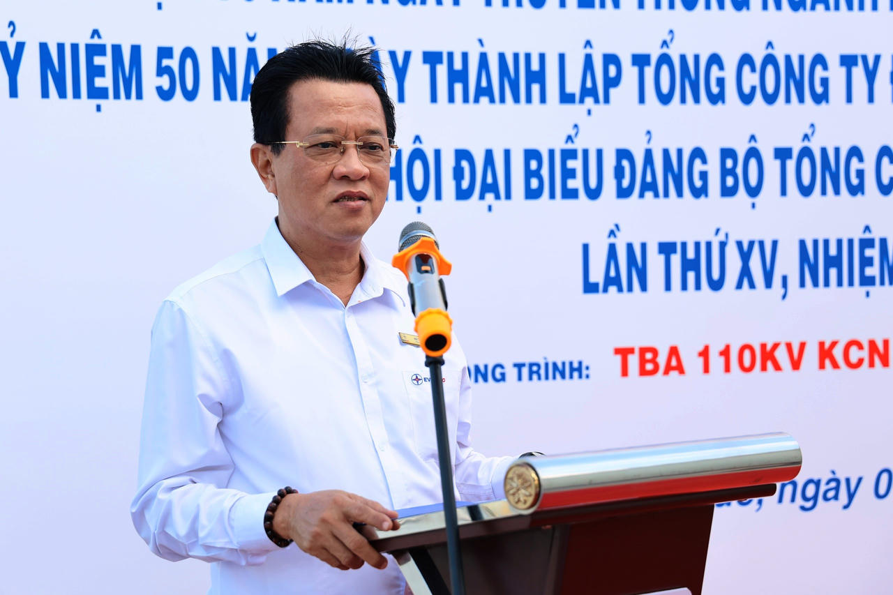 EVNCPC đóng điện dự án trạm biến áp 110kV KCN Phong Điền 