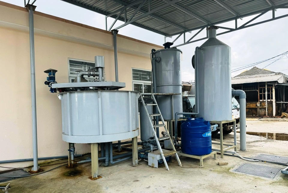 Ô nhiễm nước thải tại các cảng cá Quảng Ngãi