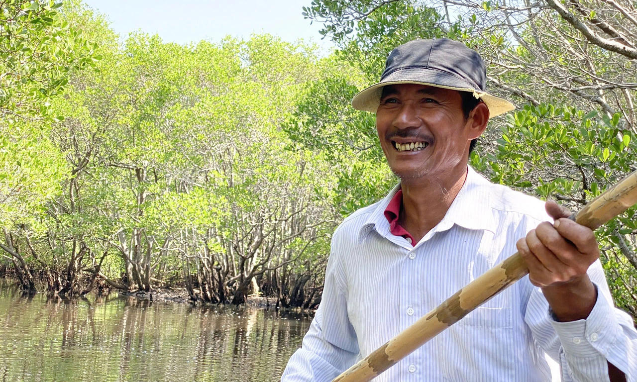 Ngắm nhìn vẻ đẹp hoang sơ, lạ mắt của rừng ngập mặn Bàu Cá Cái