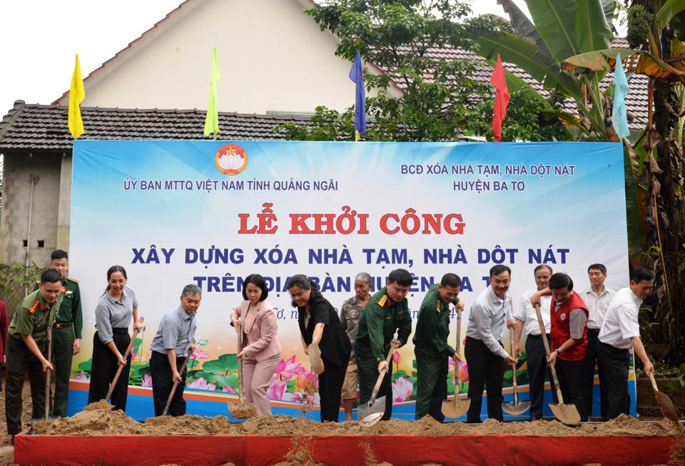 Quảng Ngãi hiện thực hóa giấc mơ nhà ở cho người nghèo