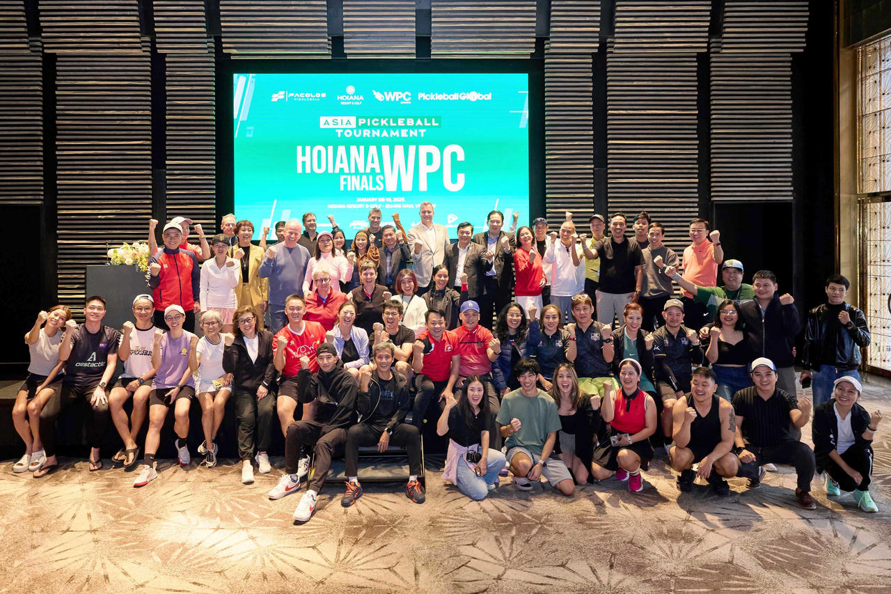 Khai mạc giải Pickleball quốc tế tại khu phức hợp nghỉ dưỡng Hoiana