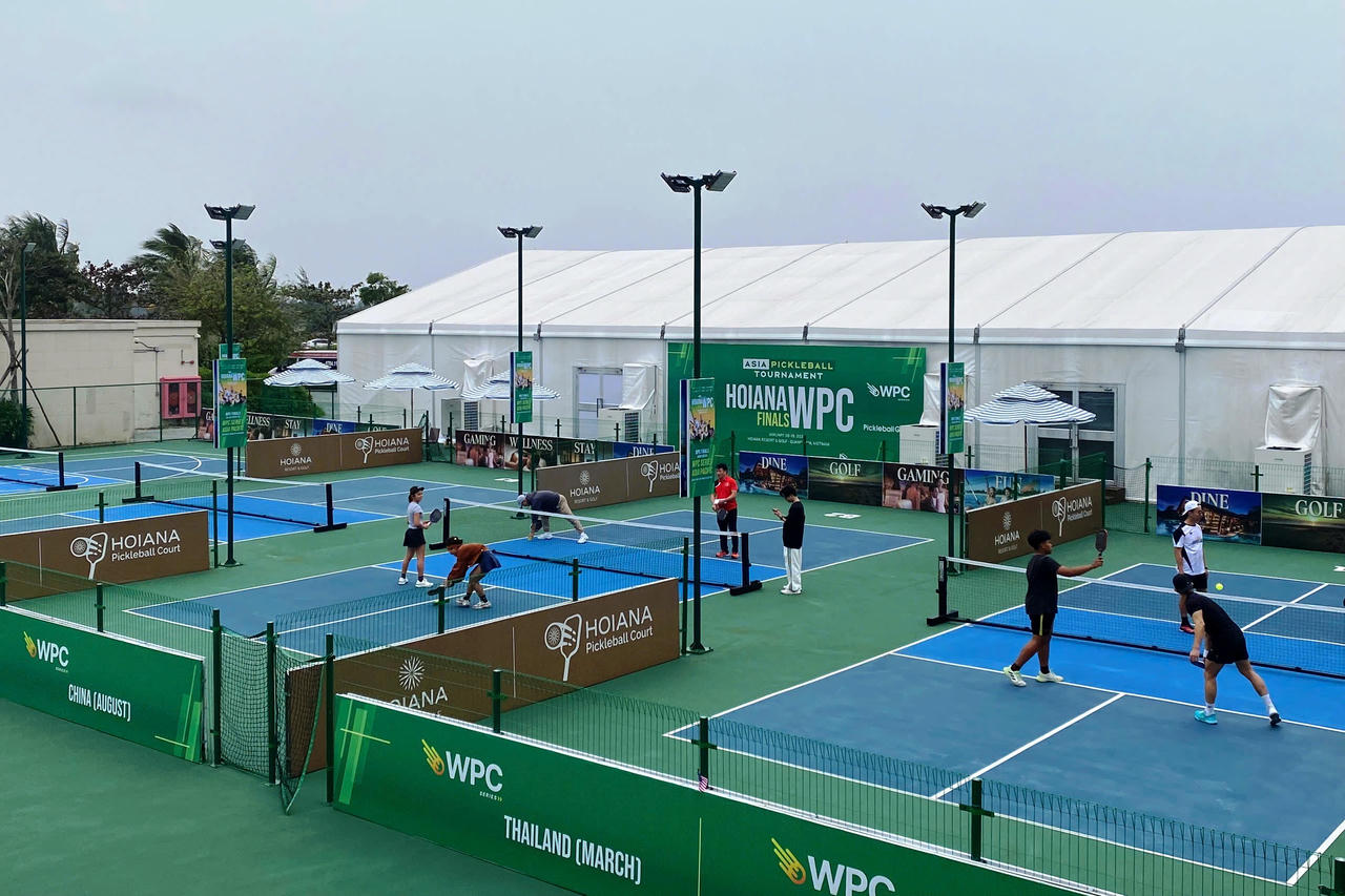 Khai mạc giải Pickleball quốc tế tại khu phức hợp nghỉ dưỡng Hoiana
