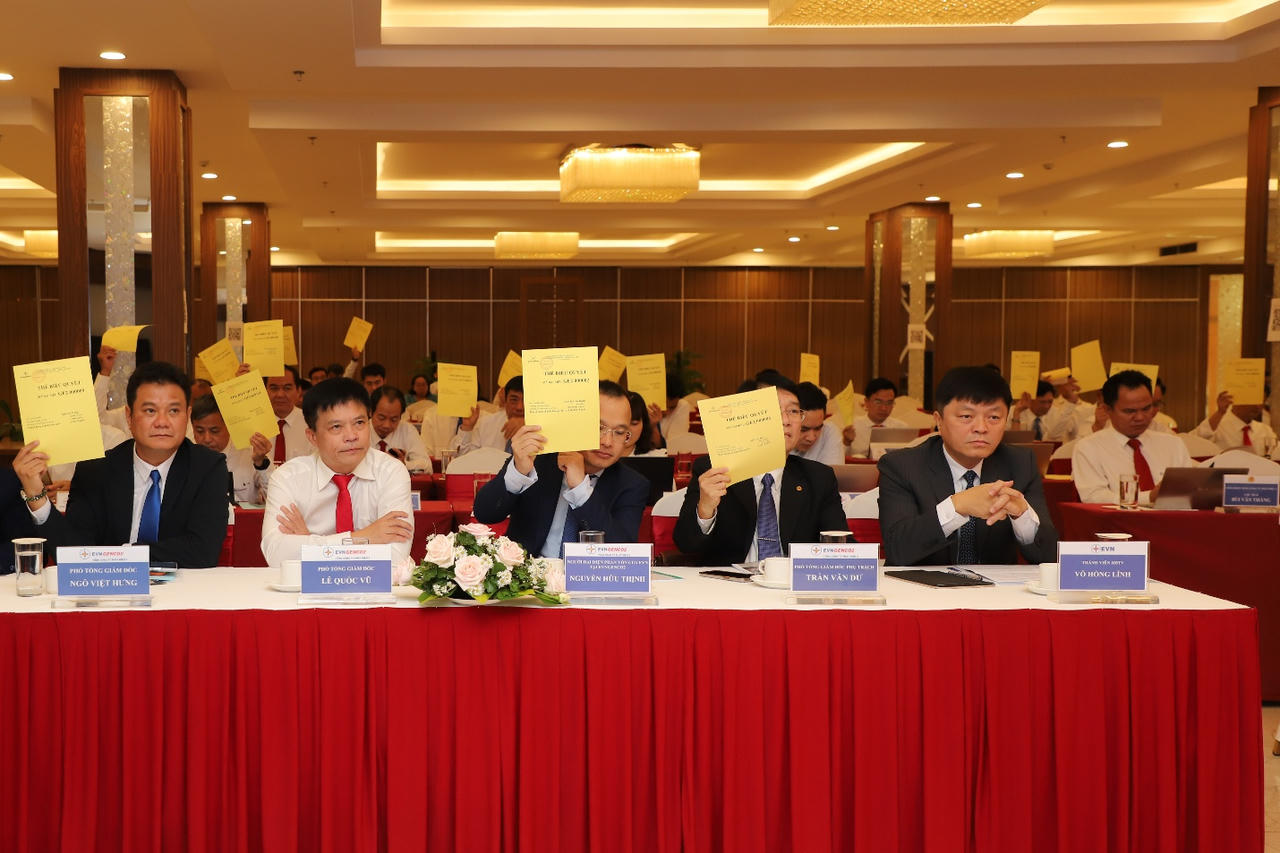 Ông Nguyễn Hữu Thịnh được bầu giữ vị trí thành viên HĐQT EVNGENCO2