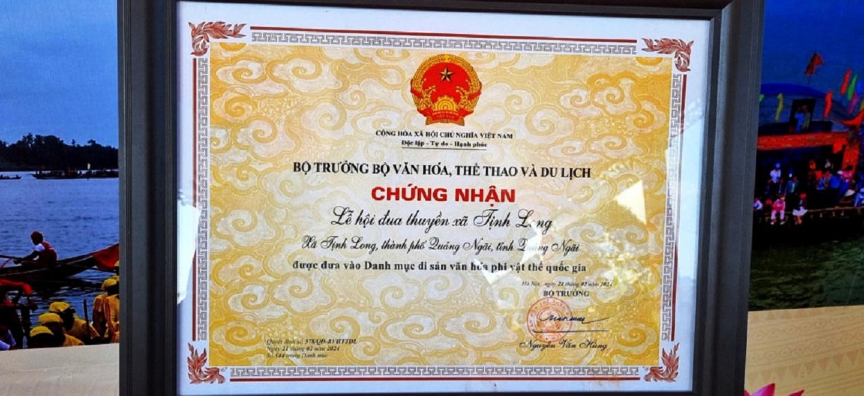 Lễ hội đua thuyền trên sông Trà Khúc trở thành di sản văn hóa phi vật thể quốc gia