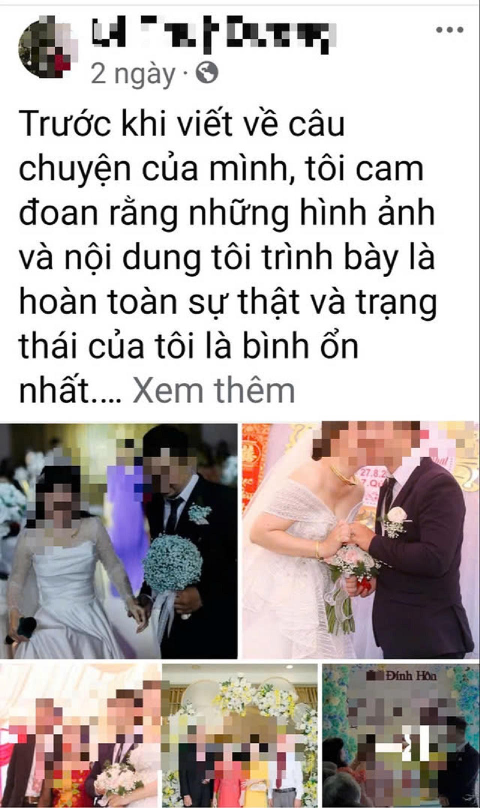 Xác minh thông tin chàng trai làm 2 đám cưới vì 2 người yêu cùng mang thai