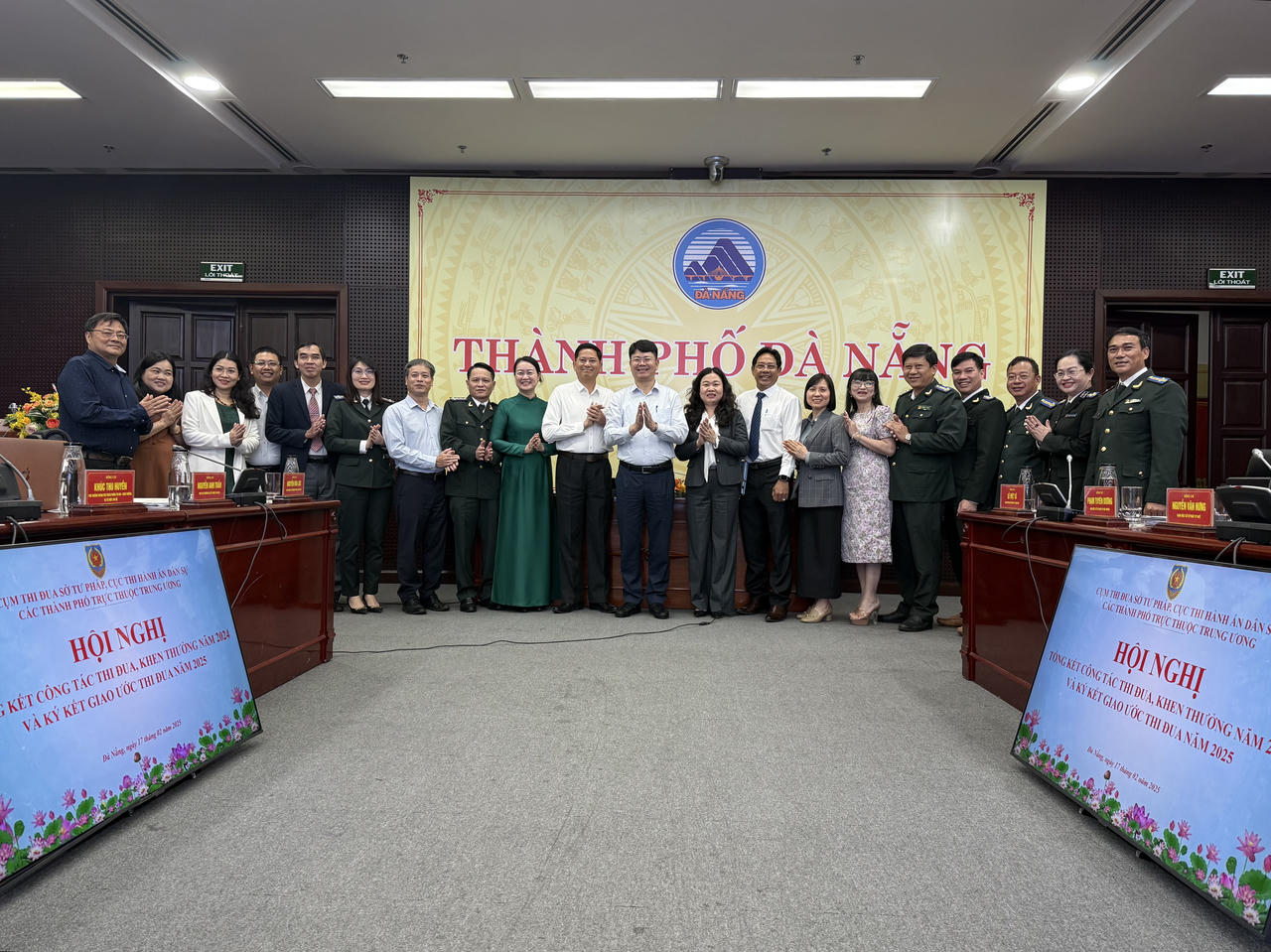 Cụm các cơ quan Tư pháp, thi hành án dân sự thành phố trực thuộc Trung ương ngày càng khẳng định vị thế của mình