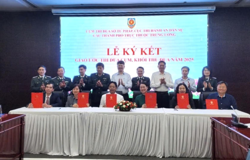 Cụm các cơ quan Tư pháp, thi hành án dân sự thành phố trực thuộc Trung ương ngày càng khẳng định vị thế của mình