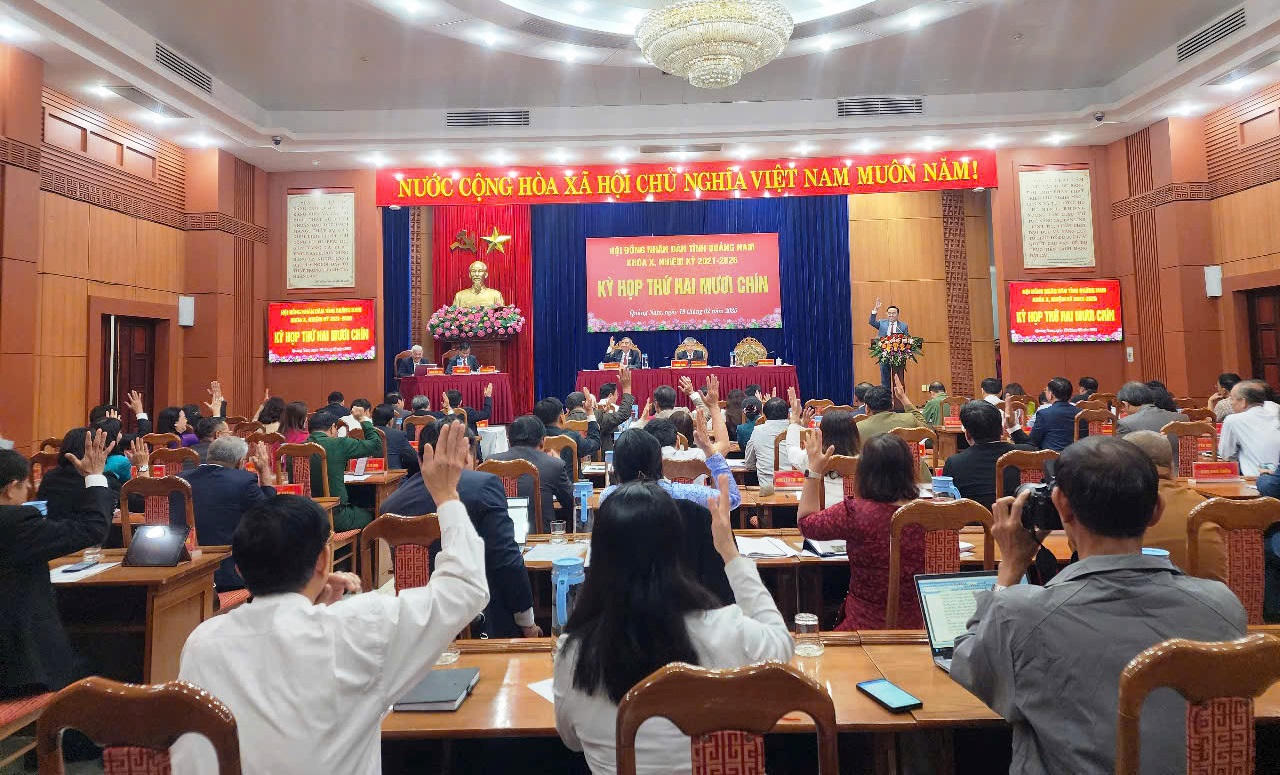 Quảng Nam thống nhất thành lập 6 sở mới sau sắp xếp