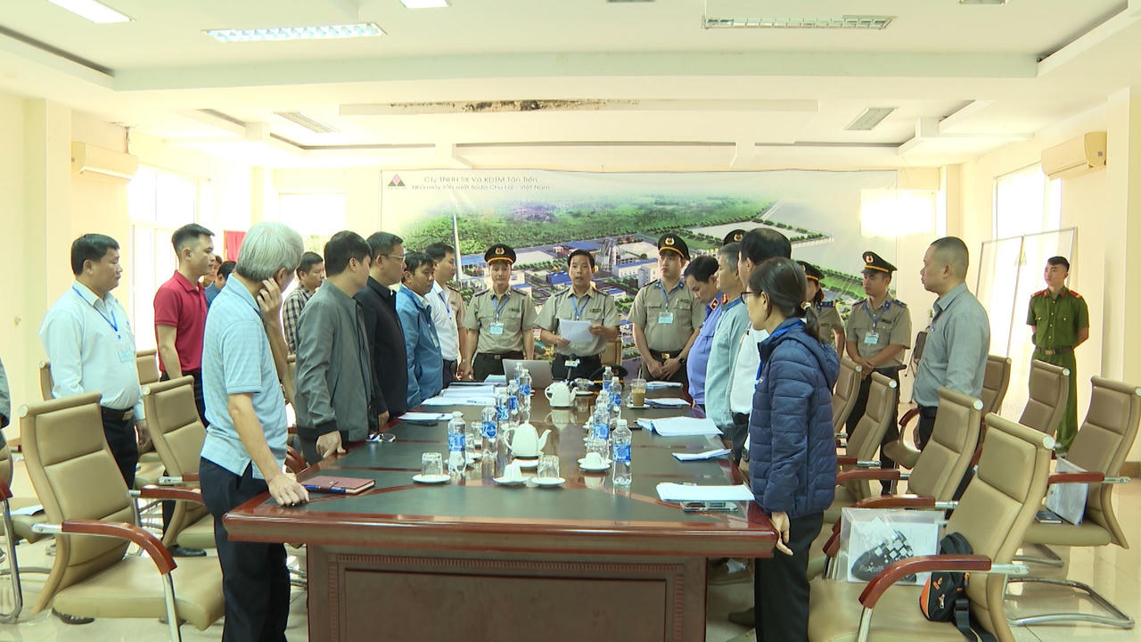 Hoàn thành cưỡng chế kê biên tài sản nhà máy sô đa Chu Lai