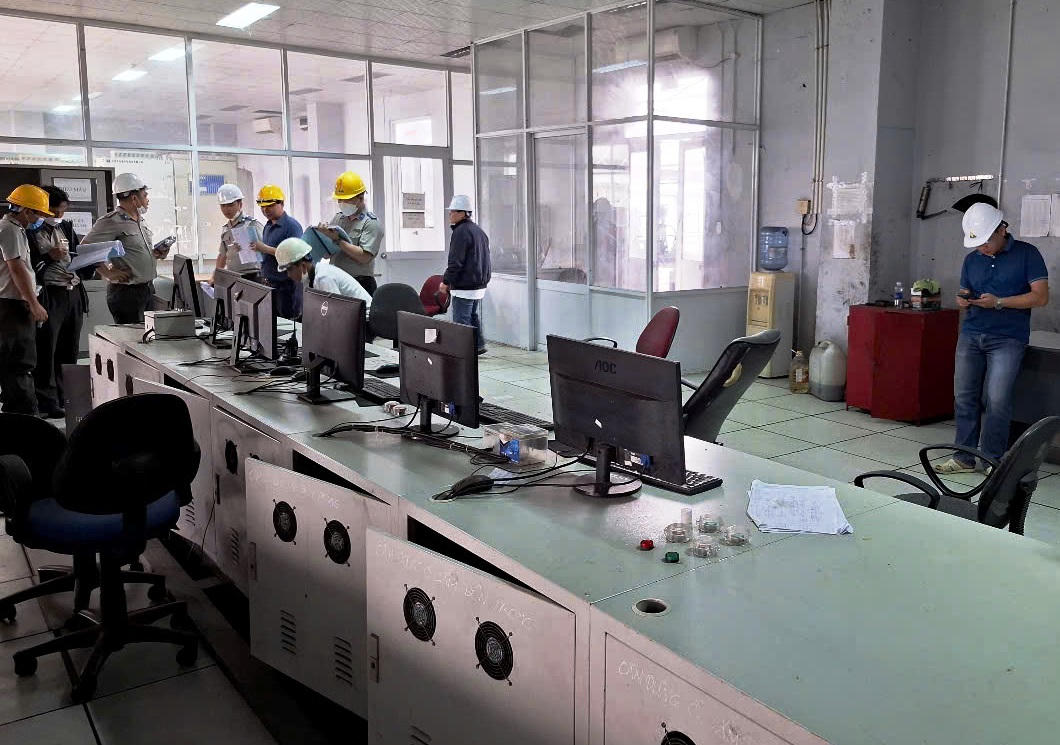 Hoàn thành cưỡng chế kê biên tài sản nhà máy sô đa Chu Lai