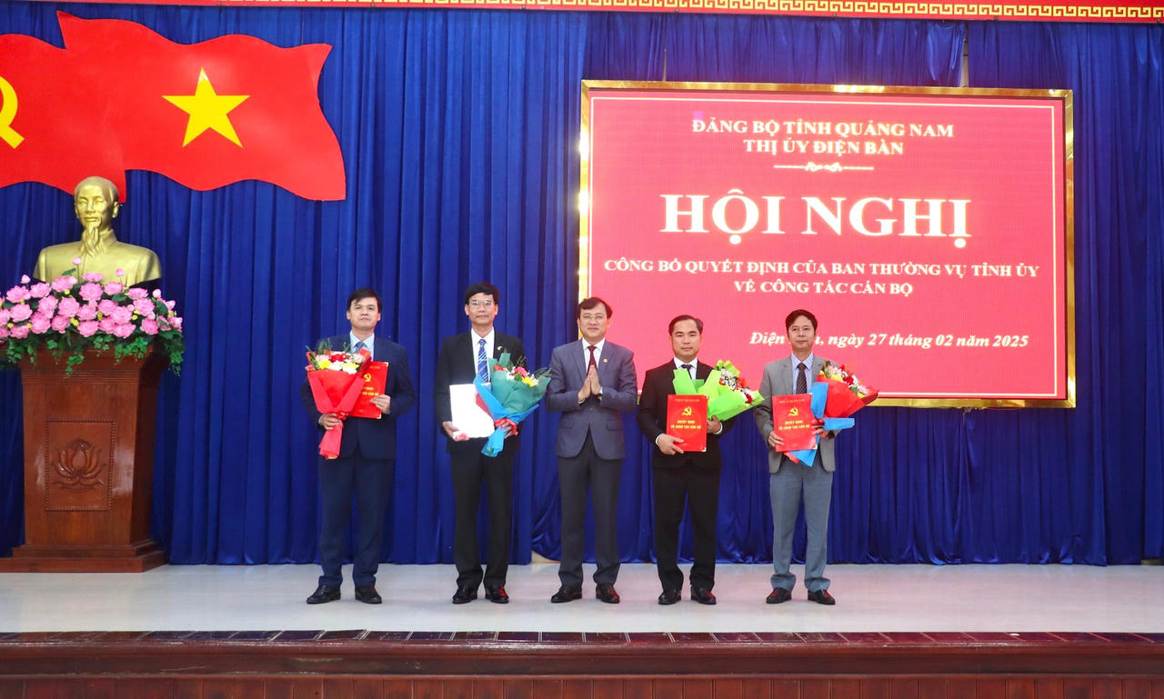 Quảng Nam bổ nhiệm nhiều cán bộ chủ chốt