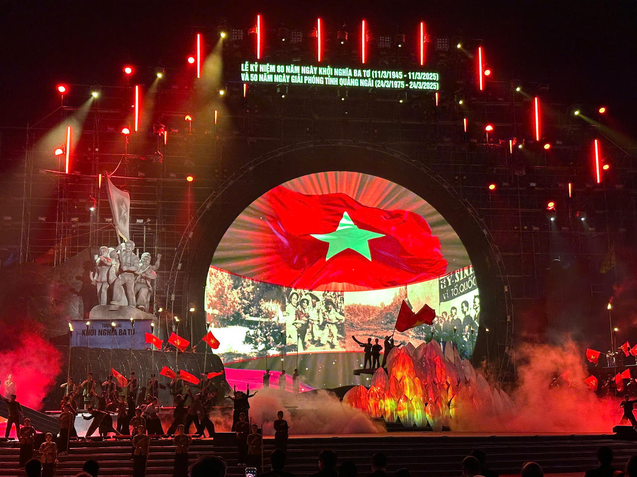 Chủ tịch Quốc hội Trần Thanh Mẫn dự Lễ kỷ niệm 80 năm Ngày khởi nghĩa Ba Tơ