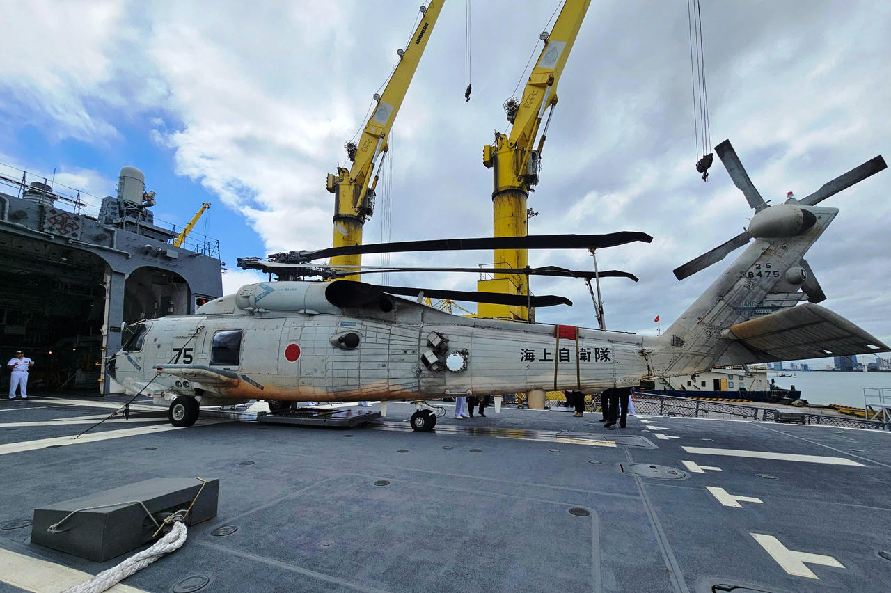 Tàu huấn luyện Suzunami của Nhật Bản thăm hữu nghị Đà Nẵng