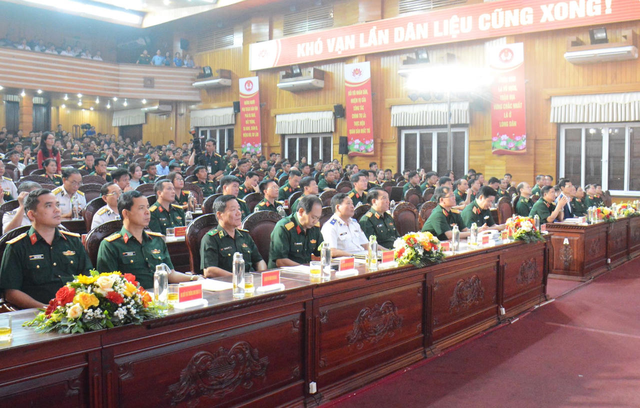 Khai mạc Hội thi 'Dân vận khéo' toàn quân khu vực phía Nam 