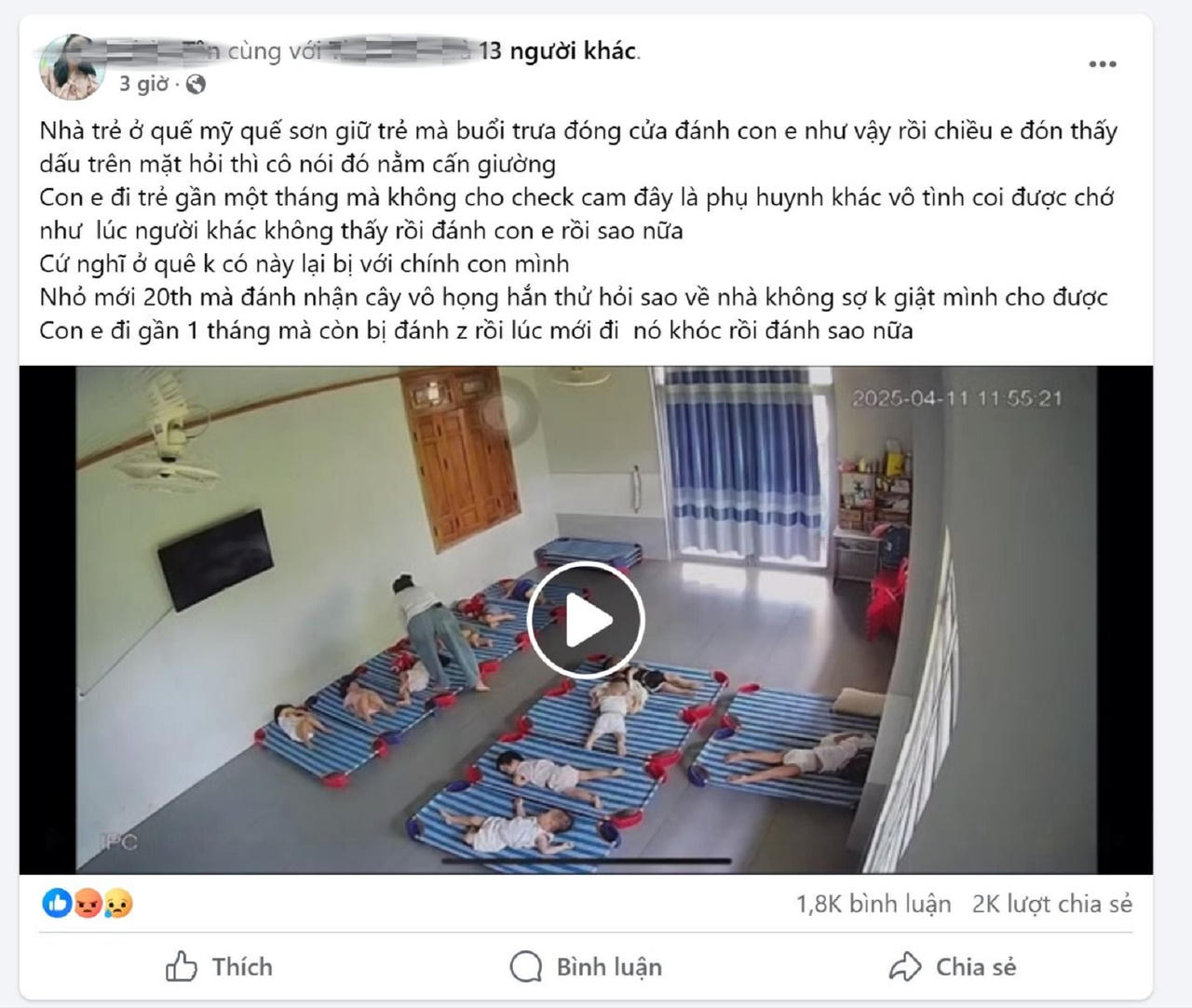 'Bảo mẫu' thừa nhận hành vi bạo hành trẻ 20 tháng tuổi ở Quảng Nam