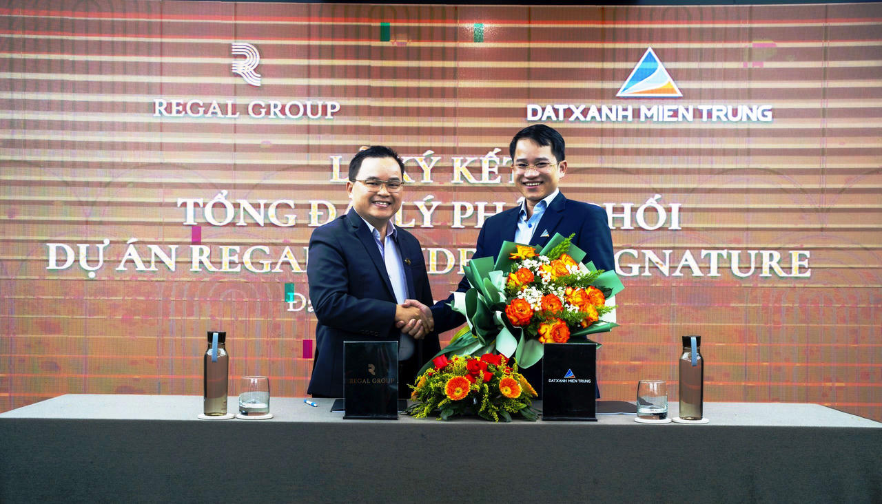 Đất Xanh Miền Trung trở thành tổng đại lý phân phối dự án Regal Residence Signature