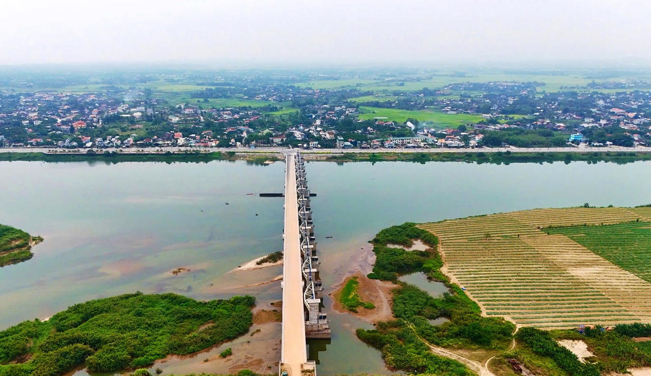 Cận cảnh công trình nghìn tỷ “đắp chiếu” suốt 6 năm bên sông Trà Khúc
