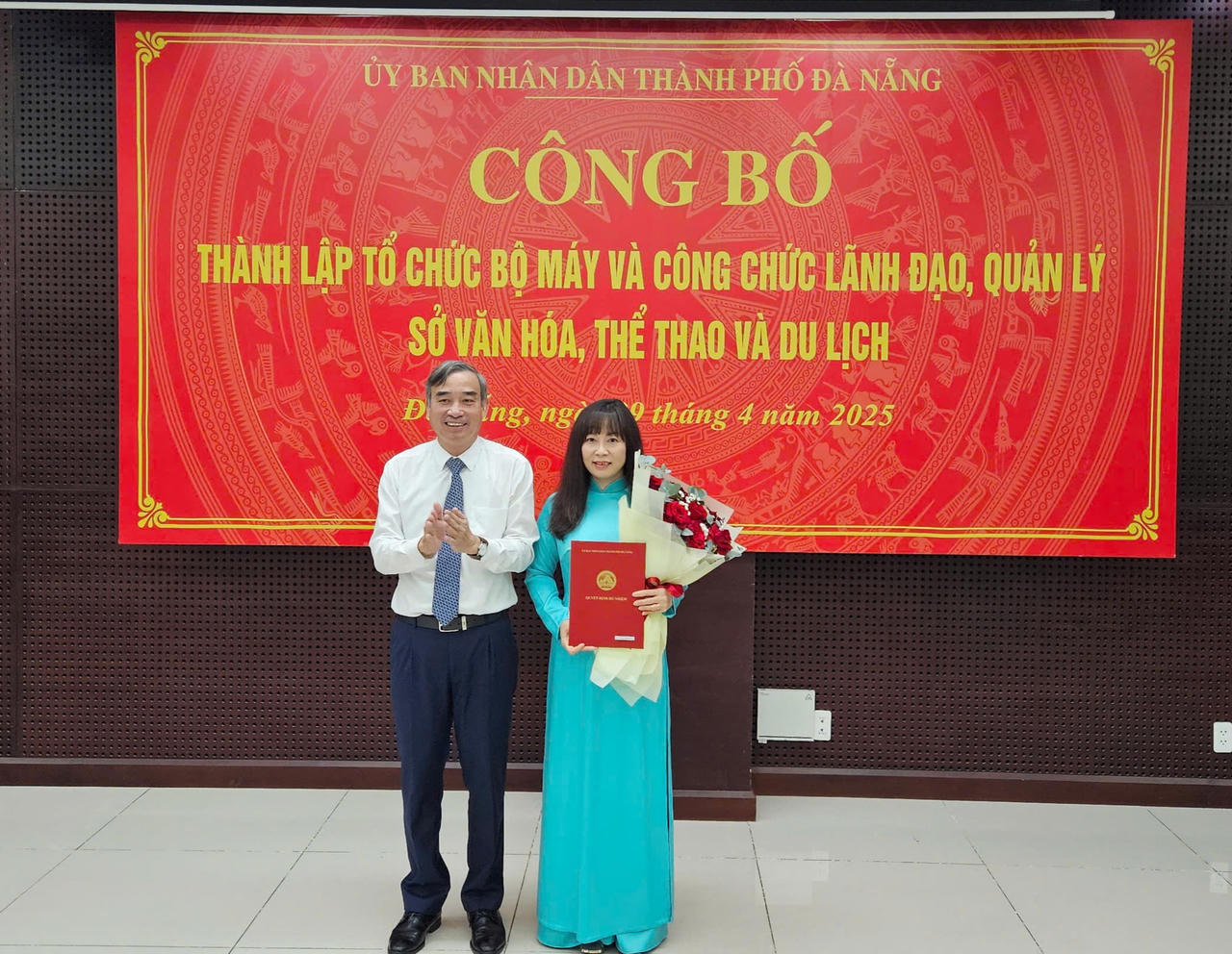 Đà Nẵng công bố nhân sự lãnh đạo Sở Văn hóa, Thể thao và Du lịch sau hợp nhất