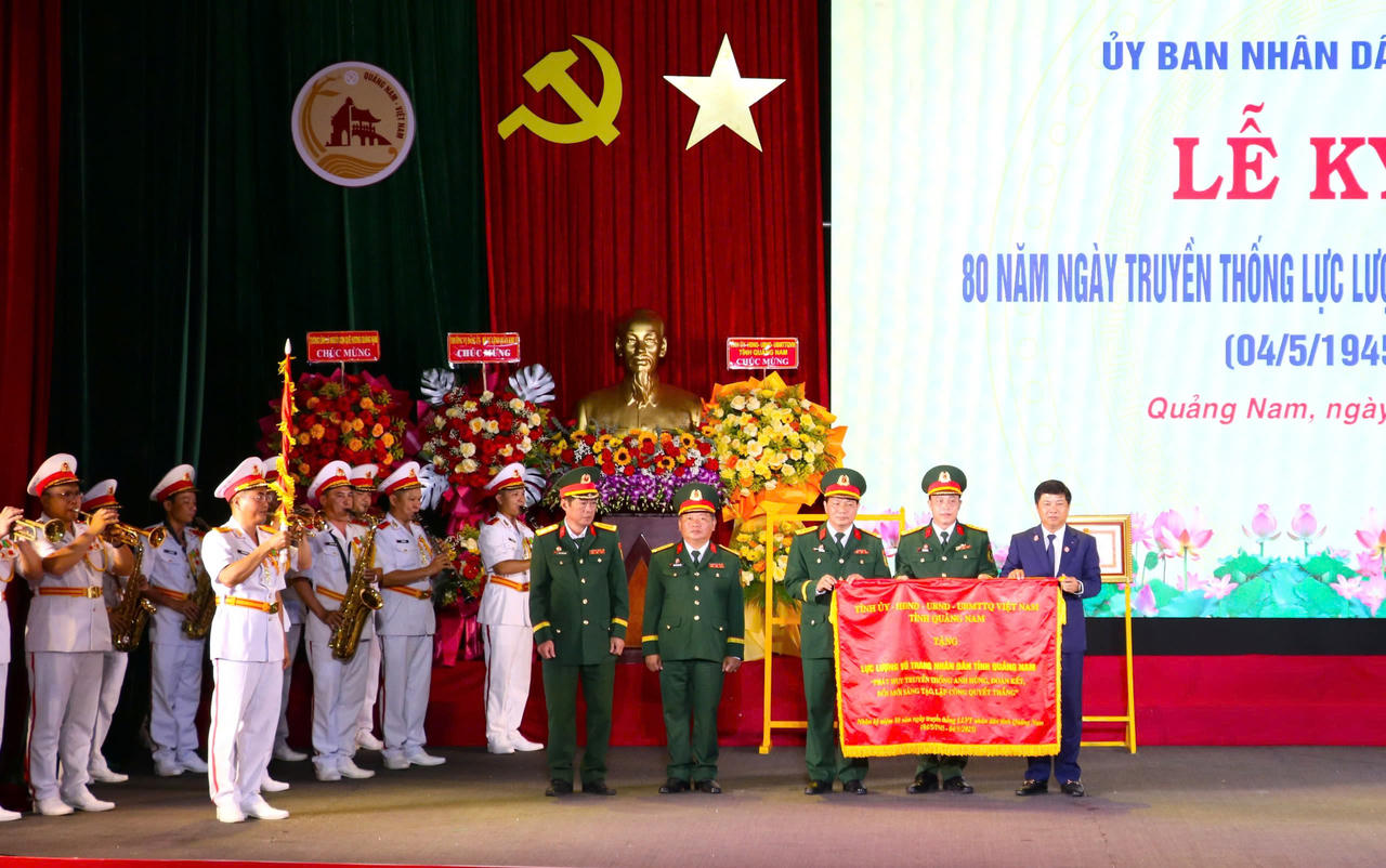 LLVT tỉnh Quảng Nam kỷ niệm 80 năm xây dựng, chiến đấu và trưởng thành