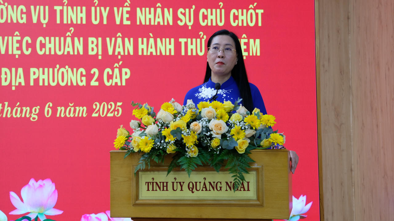 Quảng Ngãi kiện toàn nhân sự chủ chốt 56 xã, phường, đặc khu mới