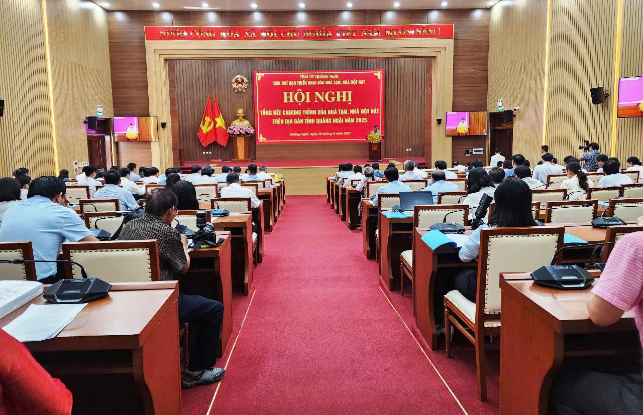 Quảng Ngãi hoàn thành xóa 100% nhà tạm, nhà dột nát