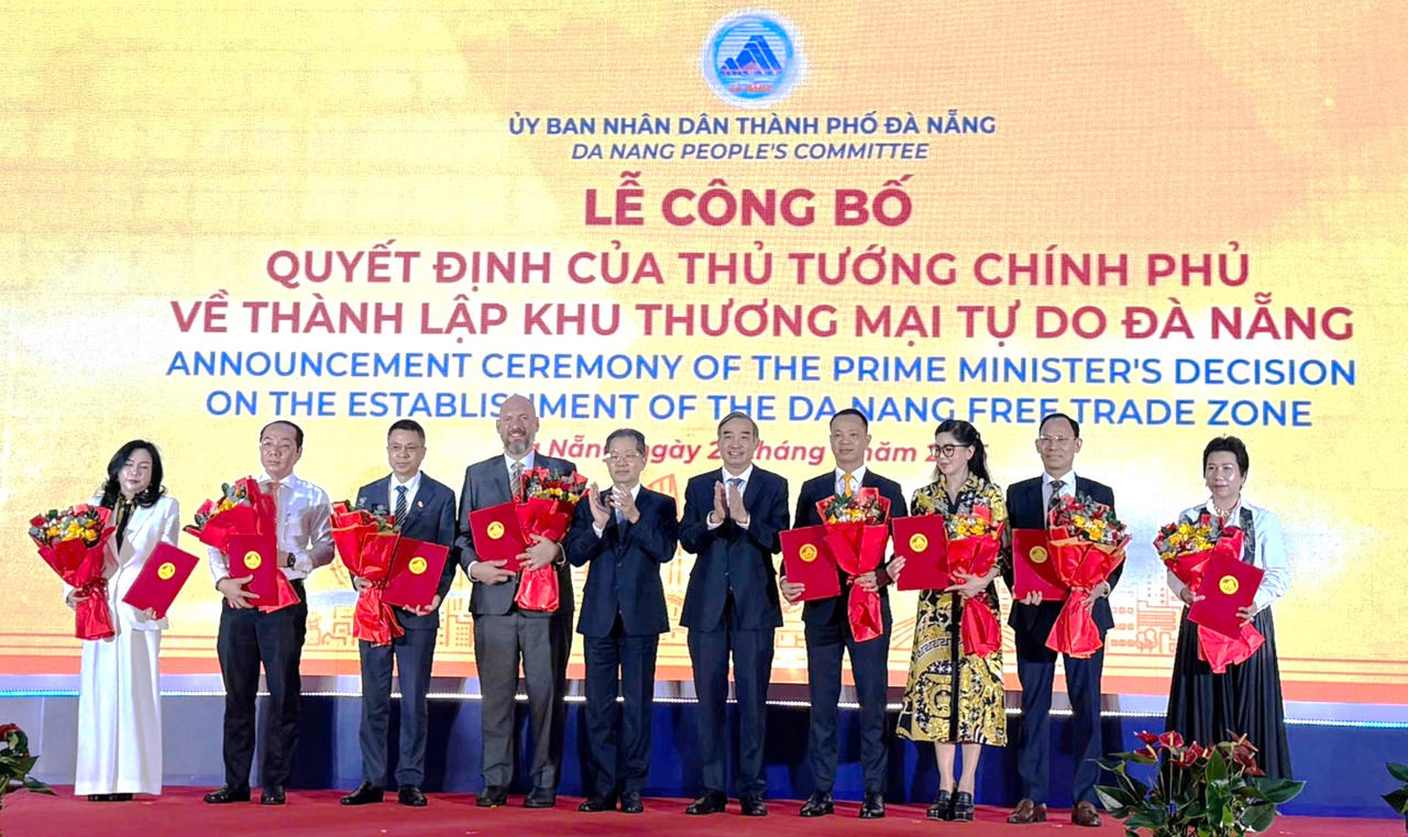 Công bố thành lập Khu thương mại tự do Đà Nẵng